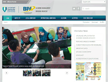 Tablet Screenshot of bpa.ump.edu.my