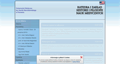 Desktop Screenshot of kzhnm.ump.edu.pl