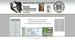 Desktop Screenshot of albert-schweitzer.ump.edu.pl