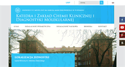 Desktop Screenshot of ckdm.ump.edu.pl