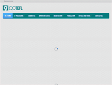 Tablet Screenshot of cotefl.ump.ac.id